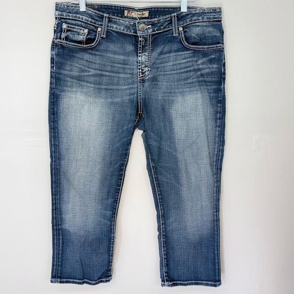BKE Denim - BKE Dark Blue Capriz B8